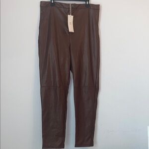 Elegant Brown Women's Jeggings